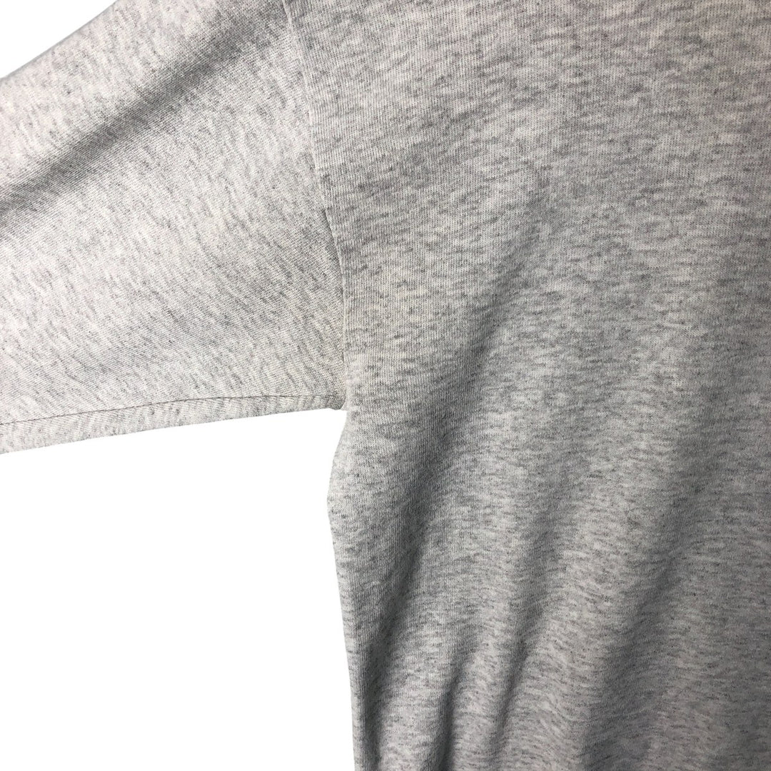 Vintage 90'S Delta Mid-Weight Eagle Pattern Animal Print Sweatshirt, Made in USA, Men's Size L cotton gray type Vintage Second Hand