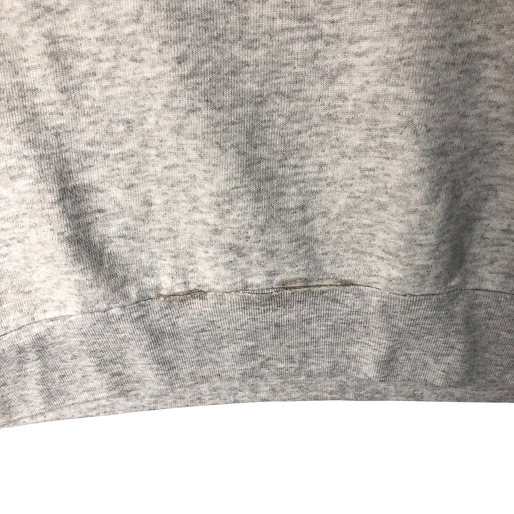 Vintage 90'S Delta Mid-Weight Eagle Pattern Animal Print Sweatshirt, Made in USA, Men's Size L cotton gray type Vintage Second Hand