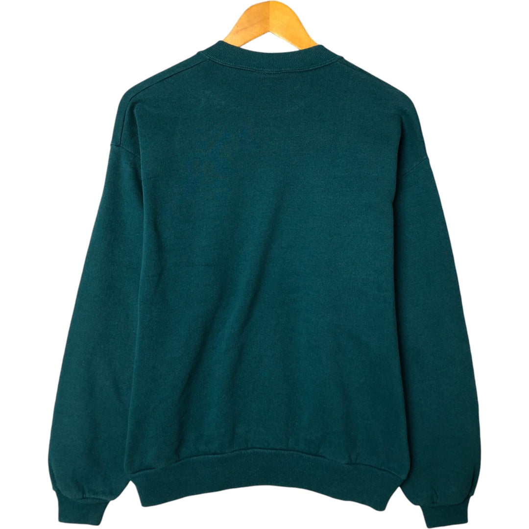 Vintage 90'S Jerzees Dragon Print Sweatshirt, Made in USA, Men's Size Large cotton green type Vintage Second Hand