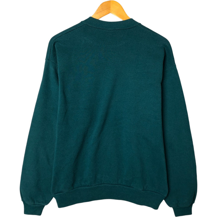 Vintage 90'S Jerzees Dragon Print Sweatshirt, Made in USA, Men's Size Large cotton green type Vintage Second Hand