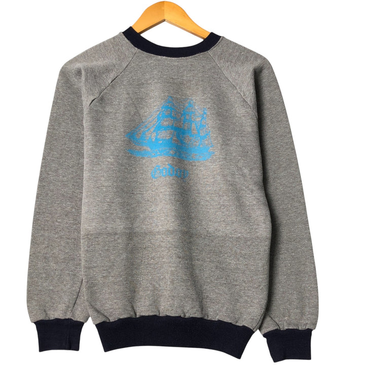 Vintage 90'S AKTIV printed sweatshirt, size M, men's cotton gray type Vintage Second Hand