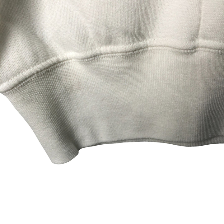 Vintage 80s-90'S Jerzees printed sweatshirt, made in Scotland, men's size XL cotton white type Vintage Second Hand