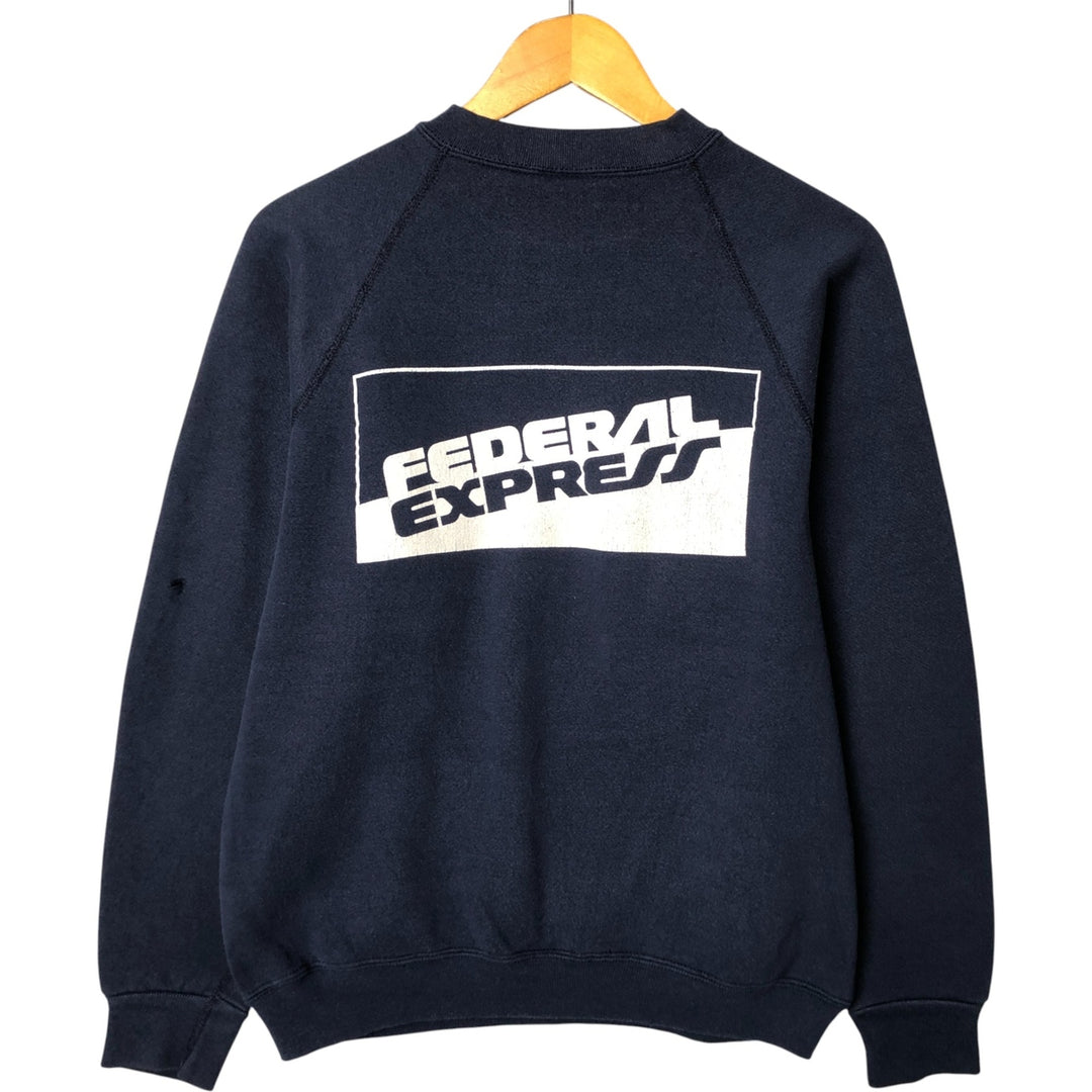 Vintage 90'S Discus Athletic print sweatshirt, made in the USA, size M, men's cotton navy blue type Vintage Second Hand