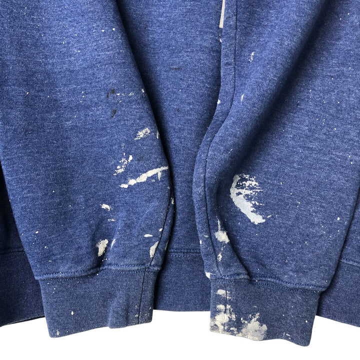 Carhartt Loose Fit Painted Pullover Hoodie, Men's Size L cotton blue type Vintage Second Hand
