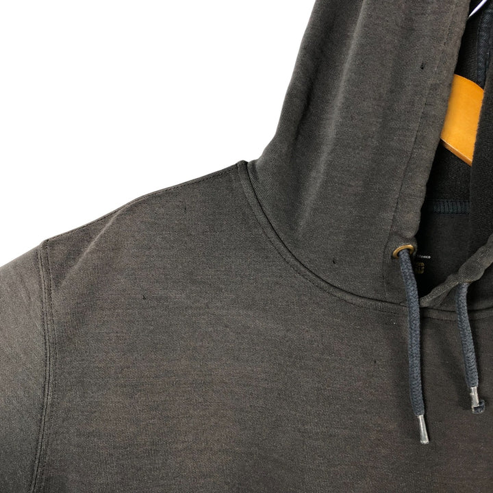 Carhartt ORIGINAL FIT sweatshirt pullover hoodie, men's size L unclear Charcoal Vintage Second Hand