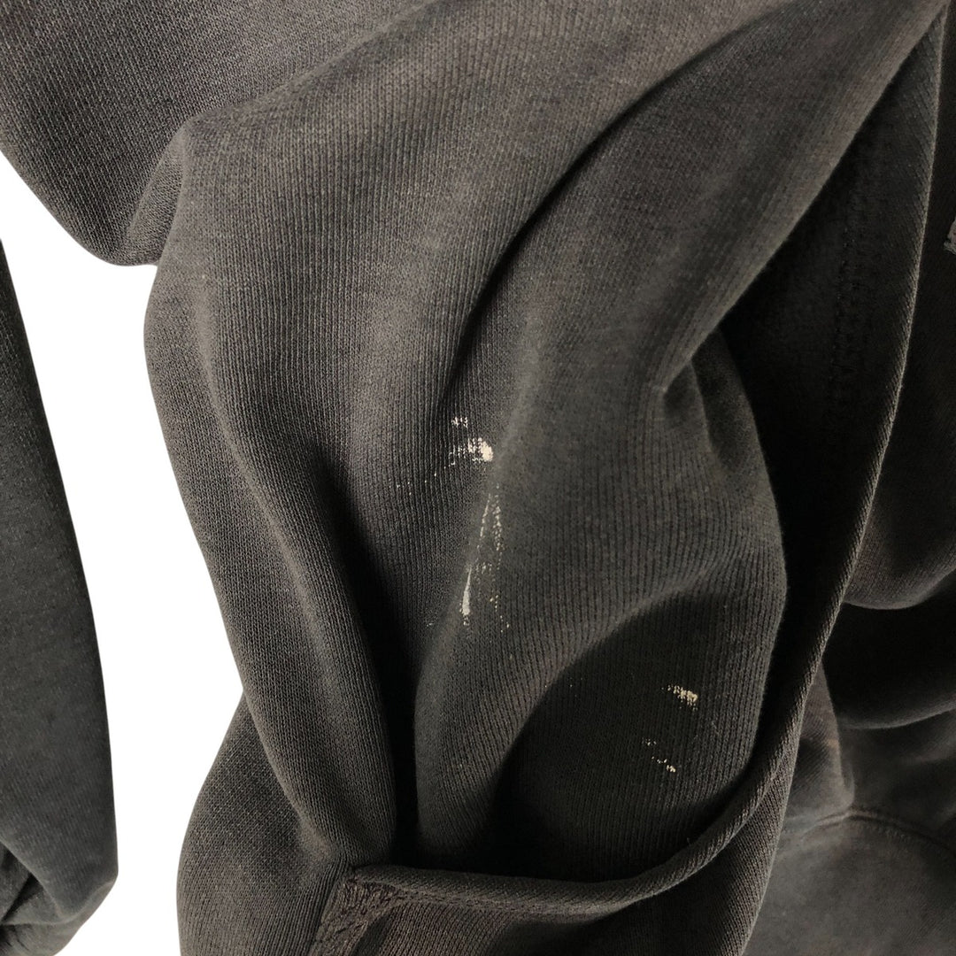 Carhartt ORIGINAL FIT sweatshirt pullover hoodie, men's size L unclear Charcoal Vintage Second Hand