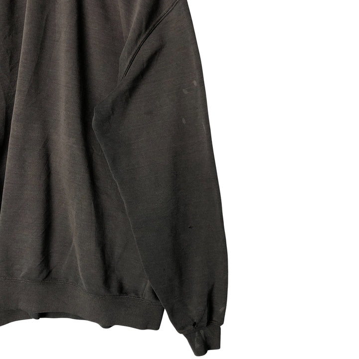 Carhartt ORIGINAL FIT sweatshirt pullover hoodie, men's size L unclear Charcoal Vintage Second Hand