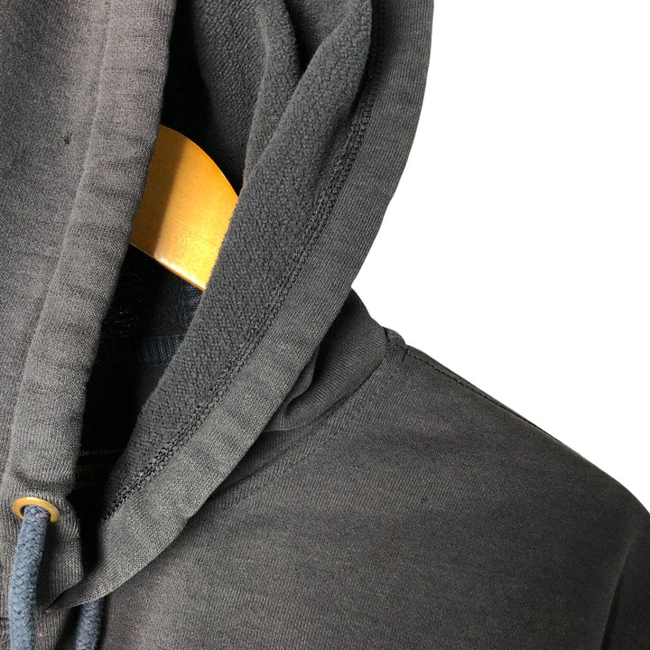 Carhartt ORIGINAL FIT sweatshirt pullover hoodie, men's size L unclear Charcoal Vintage Second Hand
