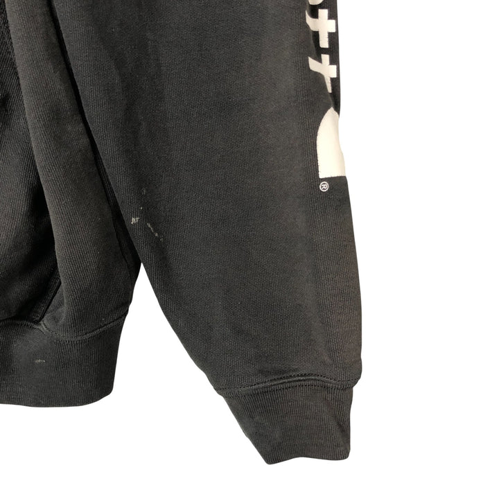 Carhartt ORIGINAL FIT sweatshirt pullover hoodie, men's size L cotton Charcoal Vintage Second Hand