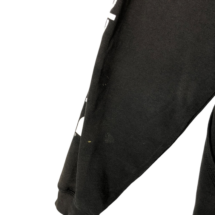 Carhartt ORIGINAL FIT sweatshirt pullover hoodie, men's size L cotton Charcoal Vintage Second Hand