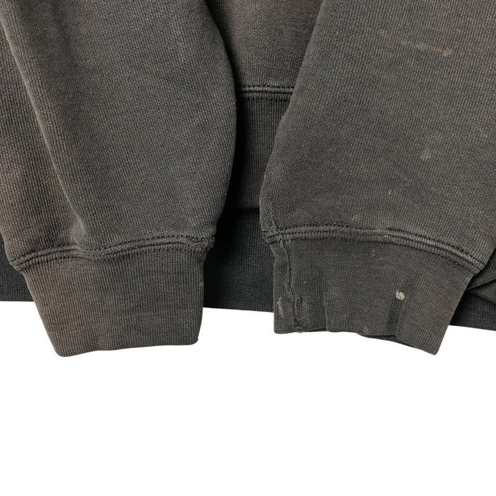 Carhartt ORIGINAL FIT sweatshirt pullover hoodie, men's size L cotton Charcoal Vintage Second Hand