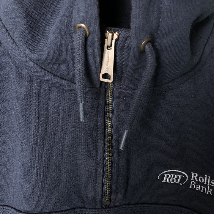Carhartt Original Fit Rain Defender Half-Zip Advanced Sweat Pullover Hoodie cotton navy blue type Vintage Second Hand