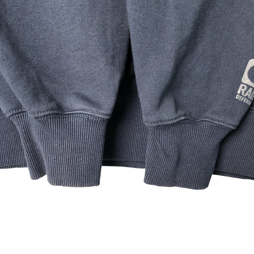 Carhartt Original Fit Rain Defender Half-Zip Advanced Sweat Pullover Hoodie cotton navy blue type Vintage Second Hand