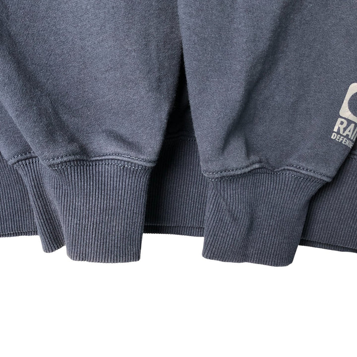 Carhartt Original Fit Rain Defender Half-Zip Advanced Sweat Pullover Hoodie cotton navy blue type Vintage Second Hand