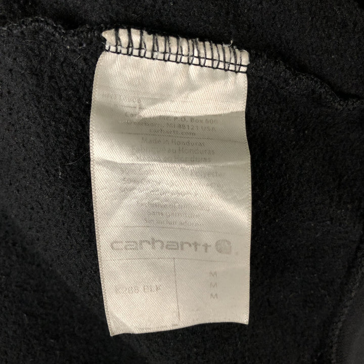 Carhartt Loose Fit Sweat Pullover Hoodie, Men's M Size cotton Charcoal Vintage Second Hand
