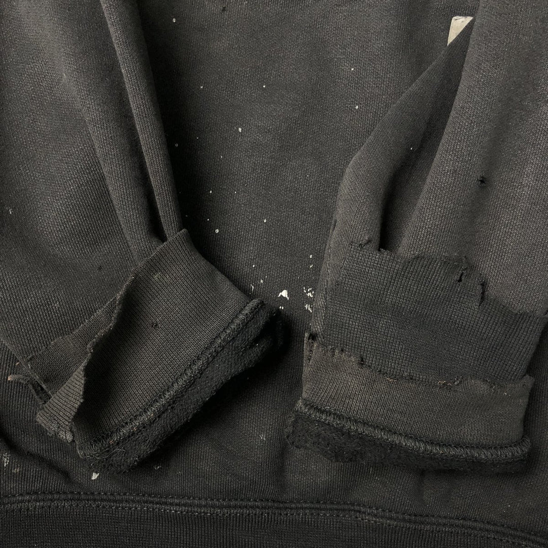 Carhartt Loose Fit Sweat Pullover Hoodie, Men's M Size cotton Charcoal Vintage Second Hand