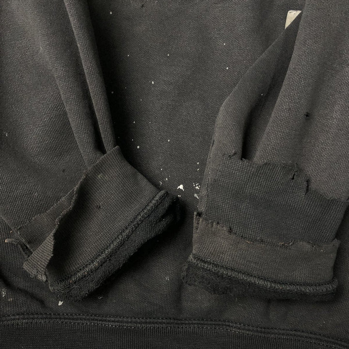 Carhartt Loose Fit Sweat Pullover Hoodie, Men's M Size cotton Charcoal Vintage Second Hand