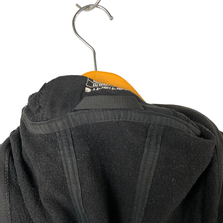 Carhartt Loose Fit Sweat Pullover Hoodie, Men's M Size cotton Charcoal Vintage Second Hand