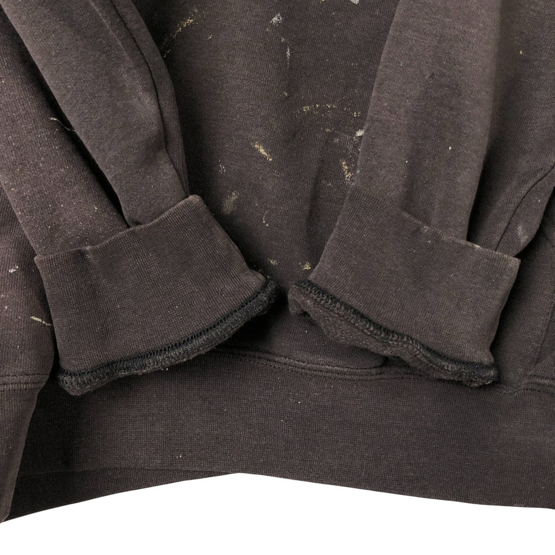 Carhartt Painted Sweatshirt Pullover Hoodie, Men's Size L unclear Charcoal Vintage Second Hand