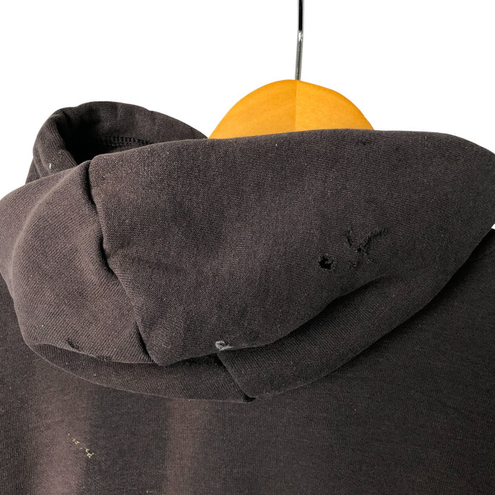 Carhartt Painted Sweatshirt Pullover Hoodie, Men's Size L unclear Charcoal Vintage Second Hand