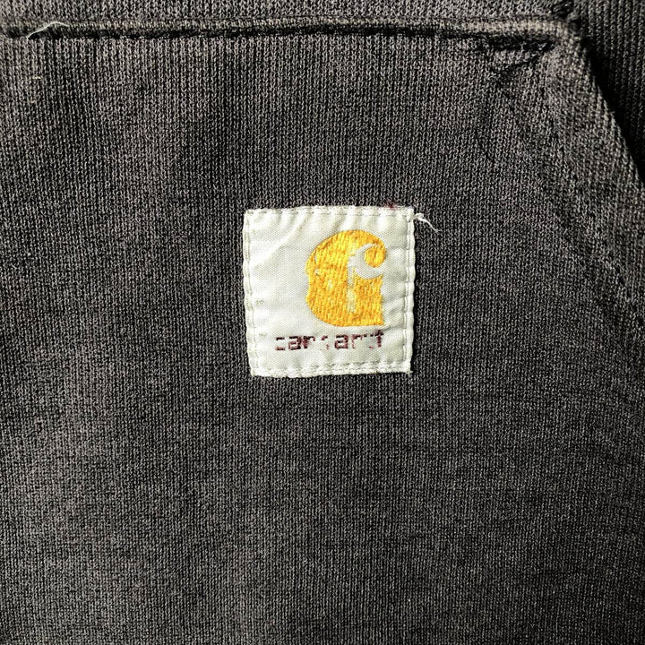 Carhartt Sweat Pullover Hoodie Men's XL Size cotton black type Vintage Second Hand