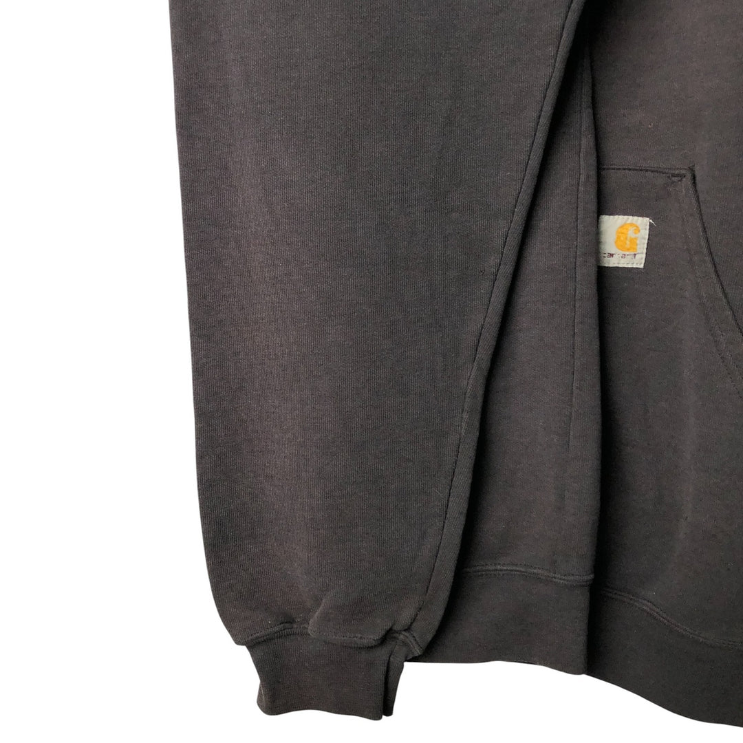Carhartt Sweat Pullover Hoodie Men's XL Size cotton black type Vintage Second Hand