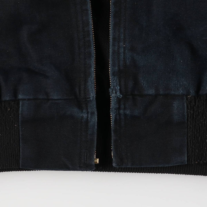 Special Price: Carhartt Loose Fit Active Jacket, Duck Full Zip Hoodie, Men's XL cotton black type Vintage Second Hand