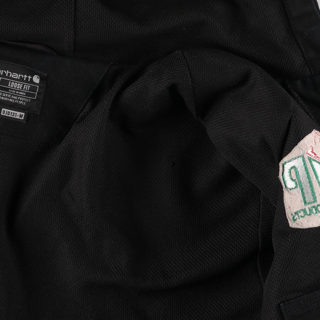 Special Price: Carhartt Loose Fit Active Jacket, Duck Full Zip Hoodie, Men's XL cotton black type Vintage Second Hand