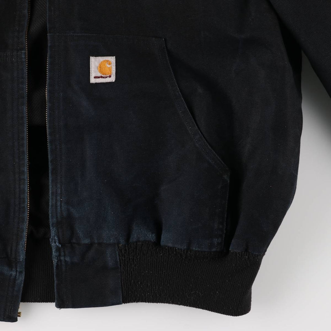 Special Price: Carhartt Loose Fit Active Jacket, Duck Full Zip Hoodie, Men's XL cotton black type Vintage Second Hand