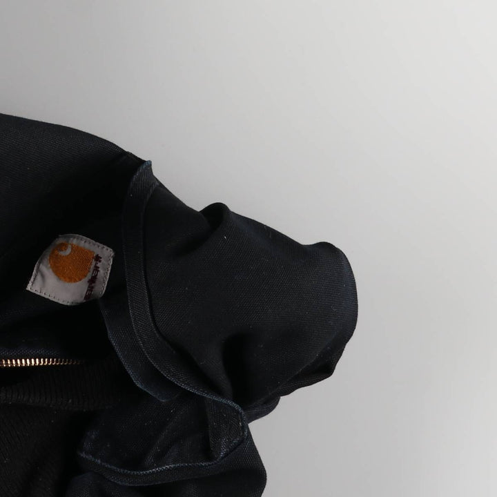 Special Price: Carhartt Loose Fit Active Jacket, Duck Full Zip Hoodie, Men's XL cotton black type Vintage Second Hand