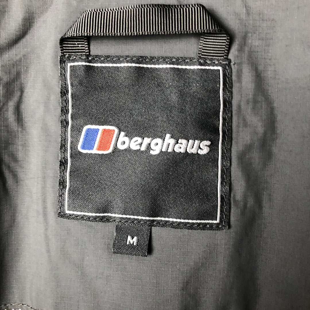 Berghaus AQ2 Mountain Parka Shell Jacket, Men's Size M Polyurethane Coated Nylon gray type Vintage Second Hand