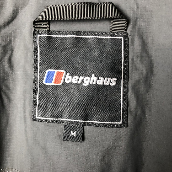 Berghaus AQ2 Mountain Parka Shell Jacket, Men's Size M Polyurethane Coated Nylon gray type Vintage Second Hand