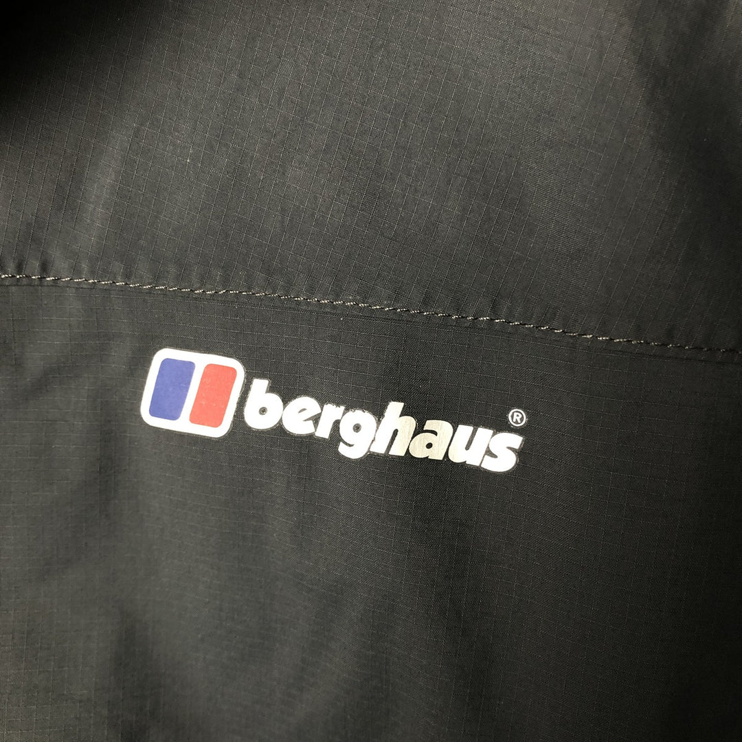 Berghaus AQ2 Mountain Parka Shell Jacket, Men's Size M Polyurethane Coated Nylon gray type Vintage Second Hand