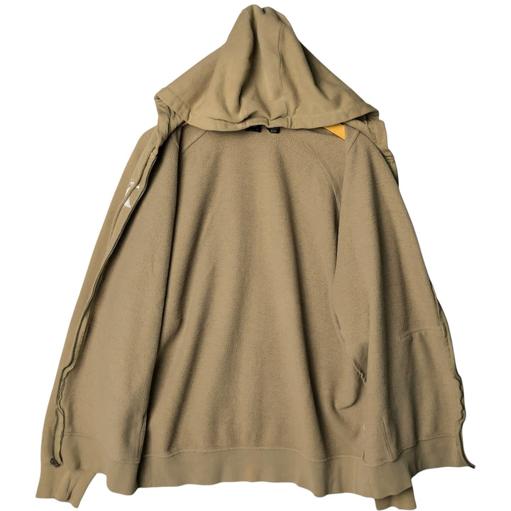 Oakley Sweat Full Zip Hoodie Men's Size L cotton Beige type Vintage Second Hand
