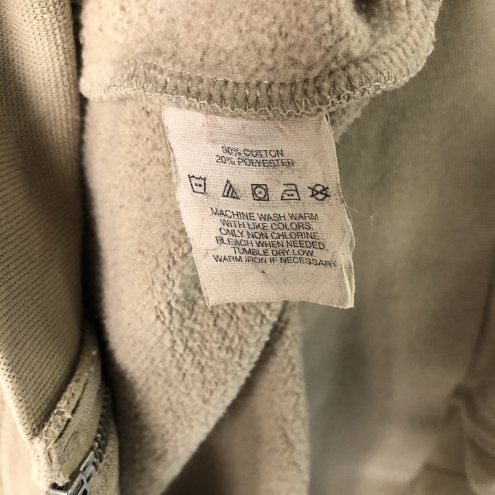 Oakley Sweat Full Zip Hoodie Men's Size L cotton Beige type Vintage Second Hand
