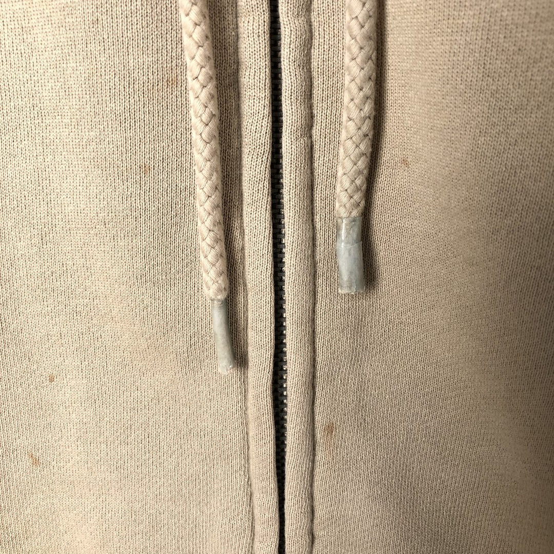 Oakley Sweat Full Zip Hoodie Men's Size L cotton Beige type Vintage Second Hand