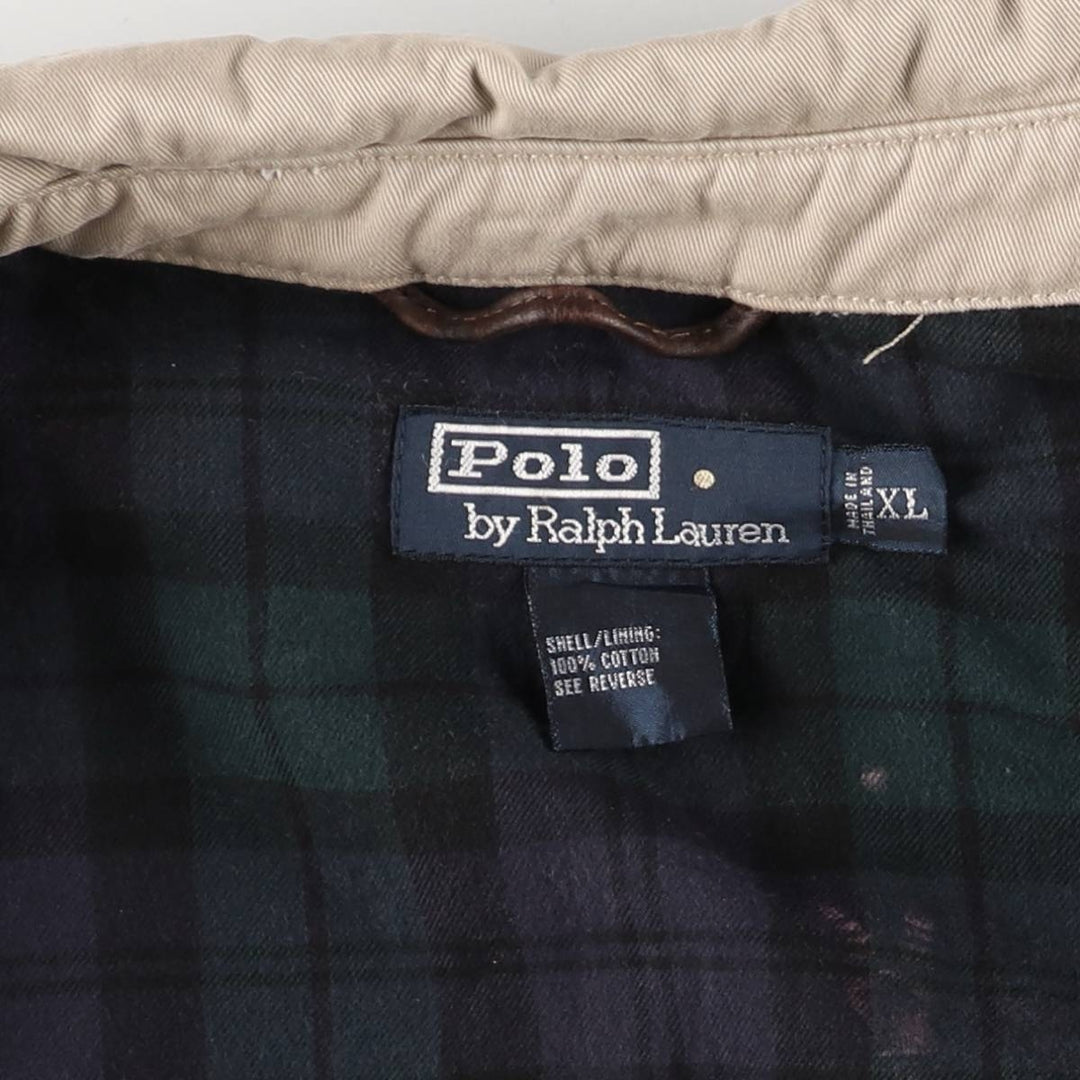 Ralph Lauren POLO by Ralph Lauren Swing Top Sports Jacket Men's XL cotton Beige type Vintage Second Hand