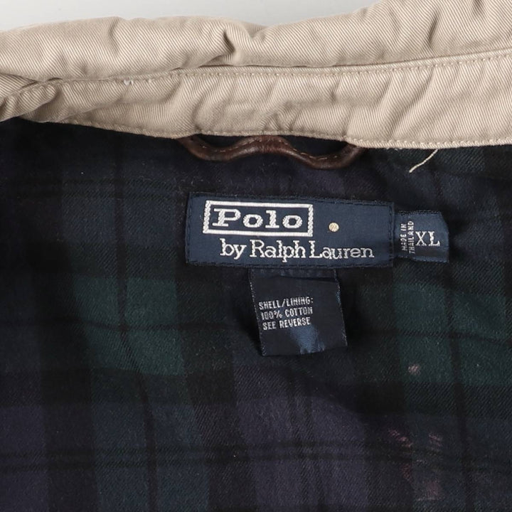 Ralph Lauren POLO by Ralph Lauren Swing Top Sports Jacket Men's XL cotton Beige type Vintage Second Hand