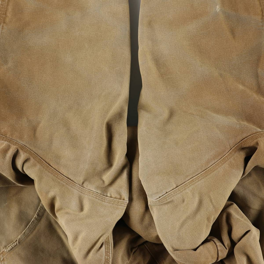 00'S Carhartt Padded Active Jacket Duck Full Zip Hoodie Men's XL cotton brown type Vintage Second Hand