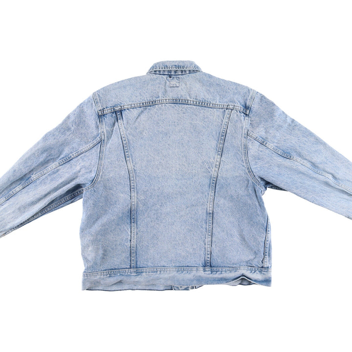 Vintage Lee Riders denim jacket from the 1970'S and 1980s, made in the USA, size L, for women. cotton blue type Vintage Second Hand