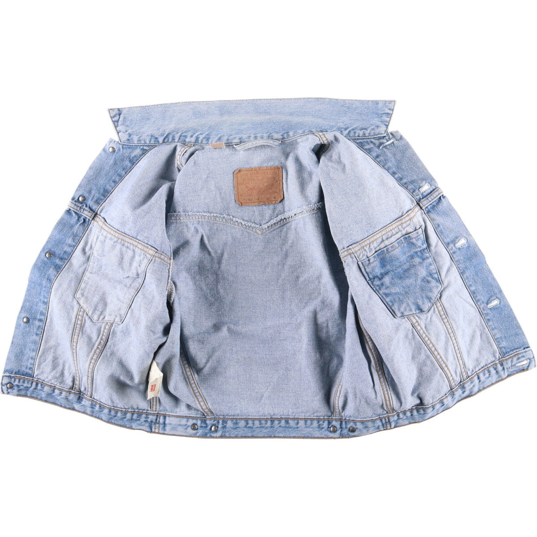 Levi's 71163 0216 Denim Jacket, Men's Size Medium cotton blue type Vintage Second Hand