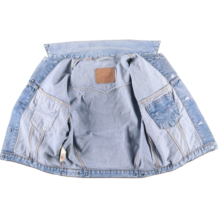 Levi's 71163 0216 Denim Jacket, Men's Size Medium cotton blue type Vintage Second Hand