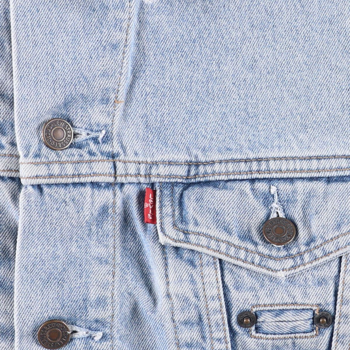 Levi's 71163 0216 Denim Jacket, Men's Size Medium cotton blue type Vintage Second Hand