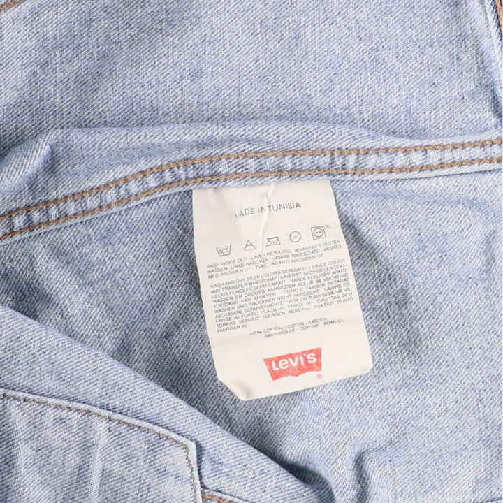 Levi's 71163 0216 Denim Jacket, Men's Size Medium cotton blue type Vintage Second Hand