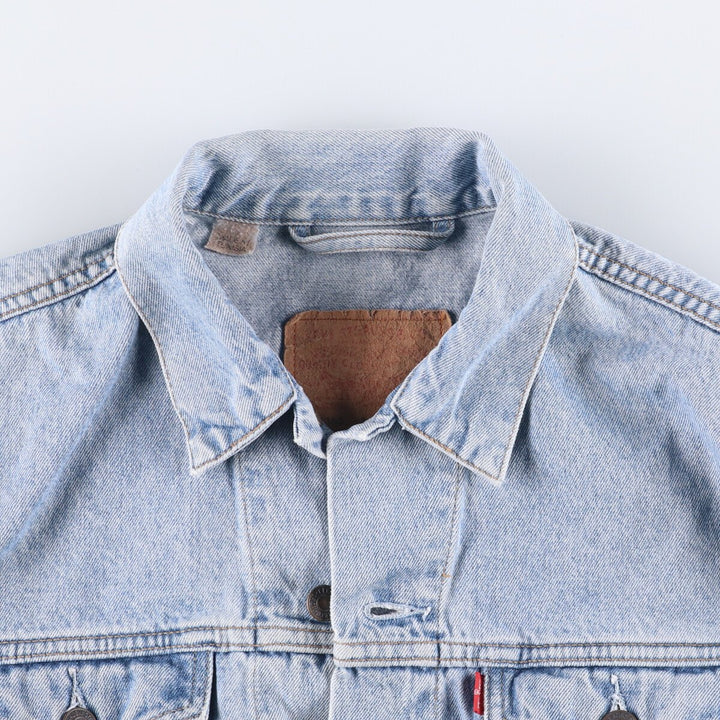 Levi's 71163 0216 Denim Jacket, Men's Size Medium cotton blue type Vintage Second Hand