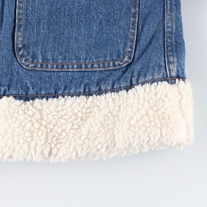 90'S Tommy Hilfiger Jeans padded denim jacket, women's size XL cotton blue type Vintage Second Hand