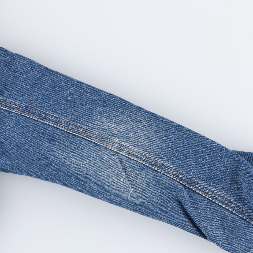 90'S Tommy Hilfiger Jeans padded denim jacket, women's size XL cotton blue type Vintage Second Hand