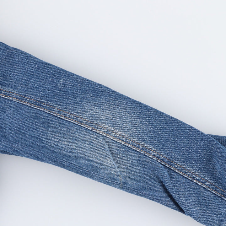 90'S Tommy Hilfiger Jeans padded denim jacket, women's size XL cotton blue type Vintage Second Hand