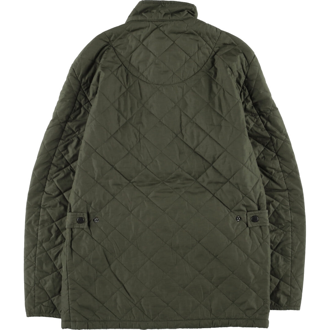 Barbour padded quilted jacket, women's size S unclear Khaki type Vintage Second Hand