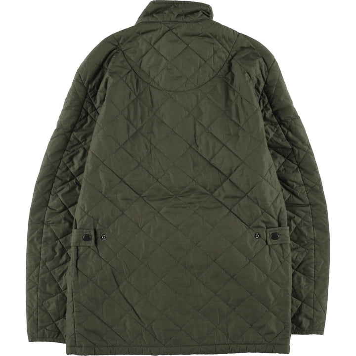 Barbour padded quilted jacket, women's size S unclear Khaki type Vintage Second Hand